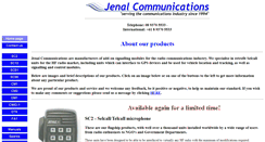 Desktop Screenshot of jenal.com